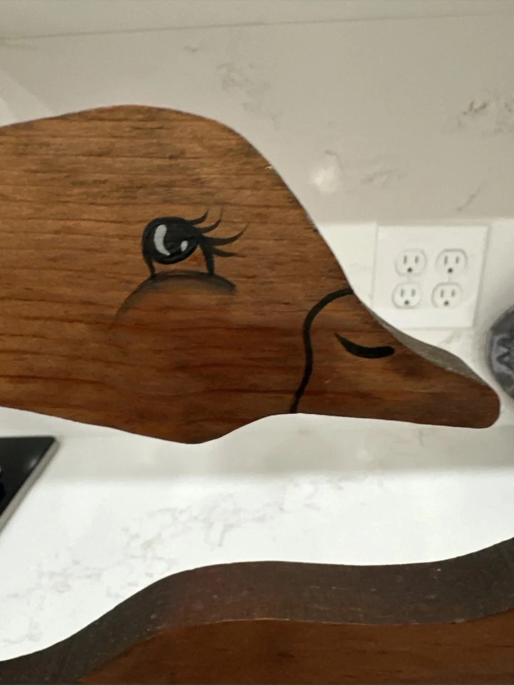 Vintage Wood Duck/Goose On Stand From The 80’s - Picture 2 of 12